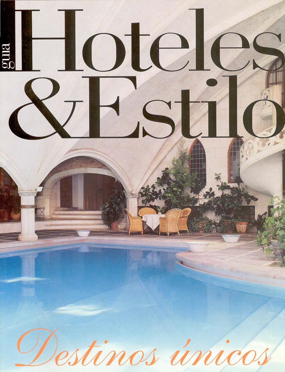 revista 2000 guia hoteles estilo portada antonio obrador 01